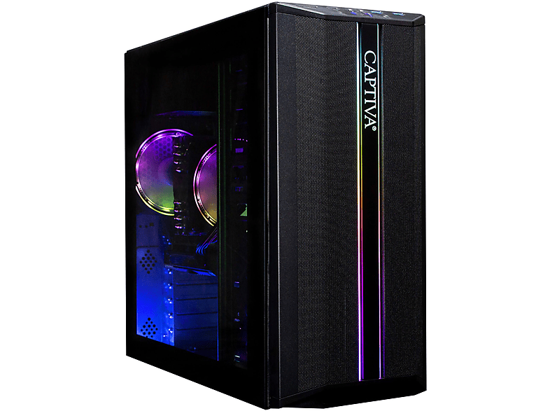 CAPTIVA Advanced Gaming R76-177, ohne Betriebssystem, Gaming-PC mit AMD Ryzen™ 5 Prozessor, 16 GB RAM, 500 GB SSD, NVIDIA GeForce RTX™ 3060, 12 GB