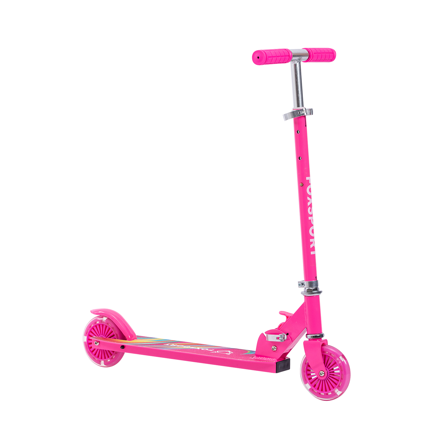 Rosa (4,7 Scooter A FOXSPORT Kinder Rosarot) Zoll, Rot