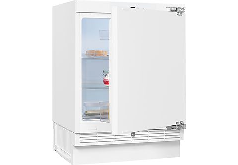 EXQUISIT UKS140-V-FE-010D Unterbau-Kühlschränke (D, 818 mm hoch, Weiß) |  MediaMarkt