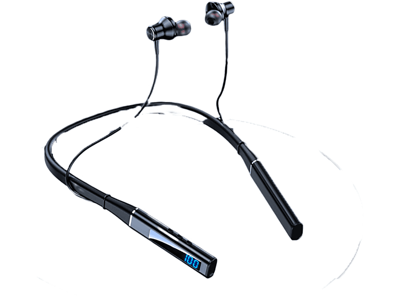 SYNTEK Nacken-Headset Hochwertiges schwarz In-ear drahtloses universal, Spiel Keine Verzögerung Bluetooth-Kopfhörer Bluetooth Bluetooth-Headset