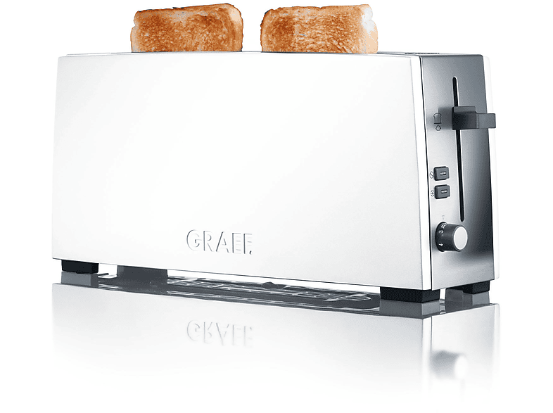 Weiß Watt, GRAEF Toaster (880 2) Schlitze: TO91