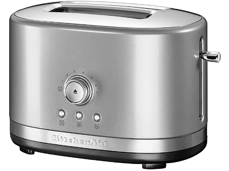 5KMT2116ECU (1100 MediaMarkt Toaster KITCHENAID Silber | Watt, 2) Schlitze: