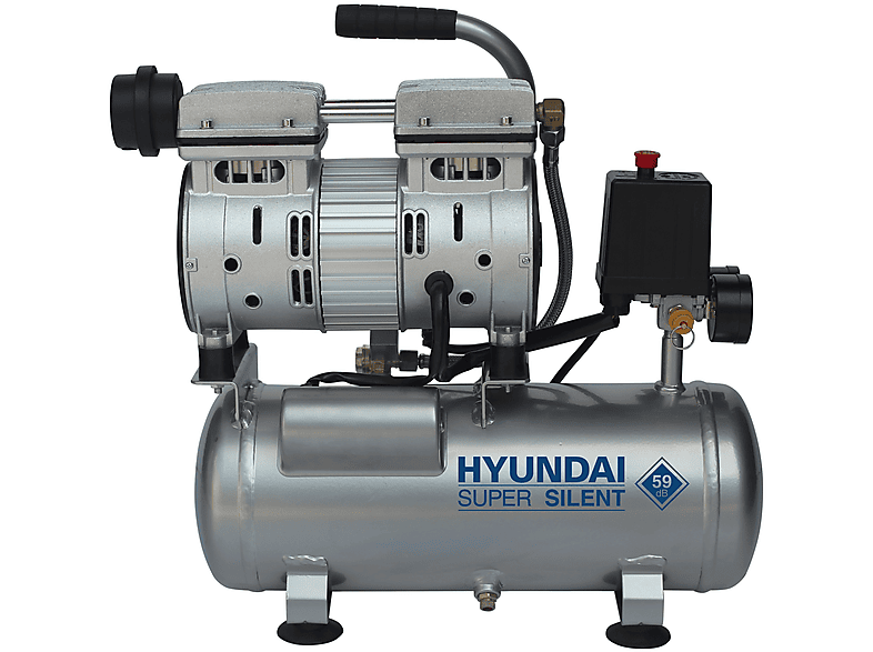 HYUNDAI POWER PRODUCTS SAC55751 Silent-Kompressor, Silber