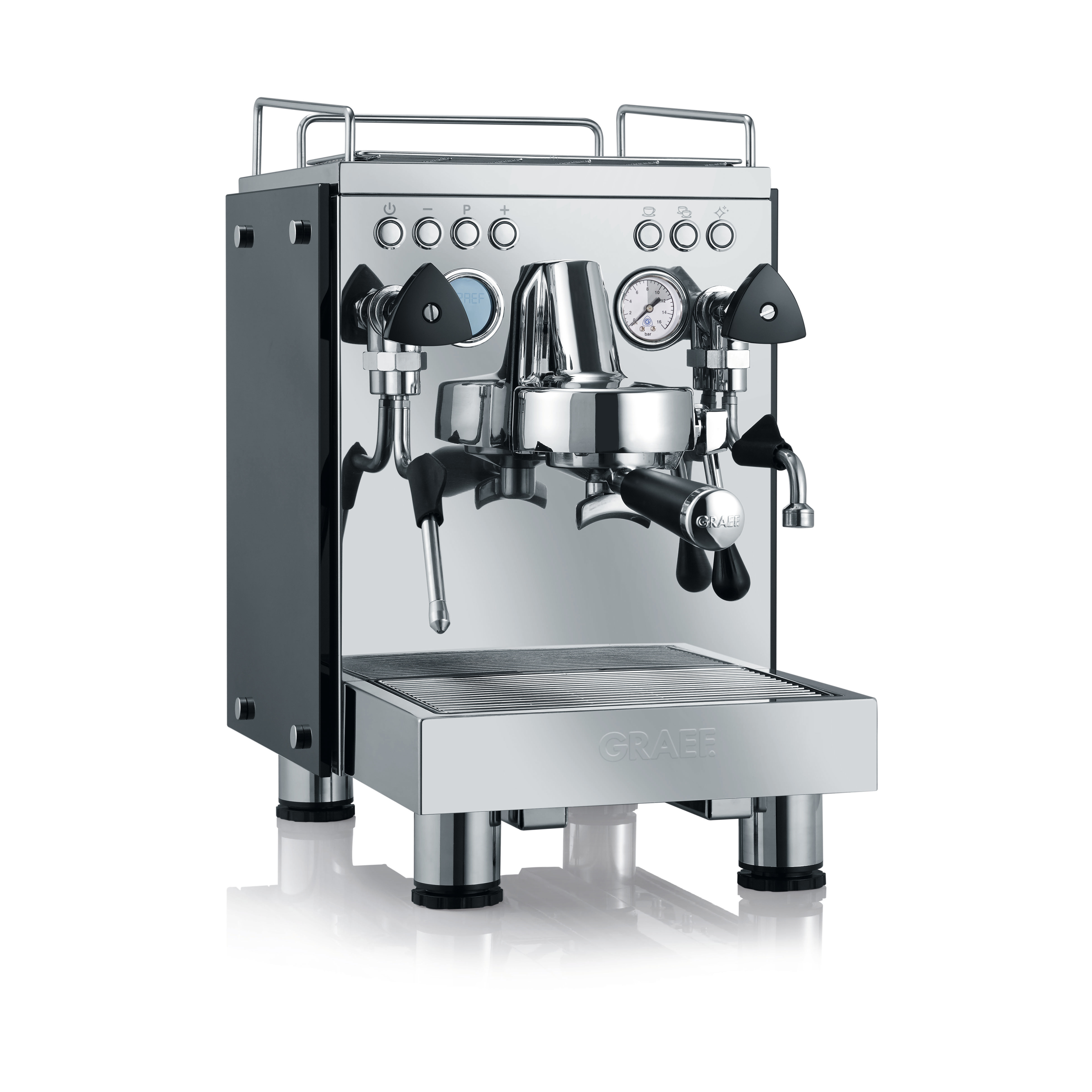 Silber Espressomaschine contessa GRAEF