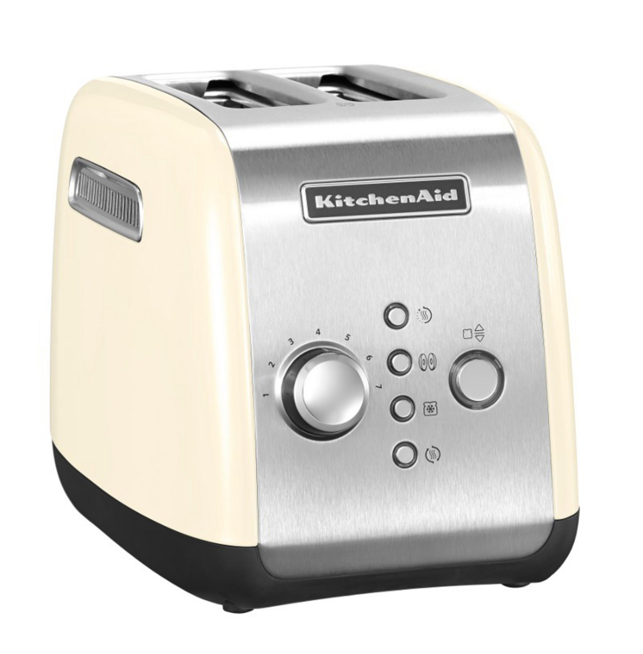 KITCHENAID 5KMT221EAC Toaster Creme (1100 Schlitze: Watt, 2)