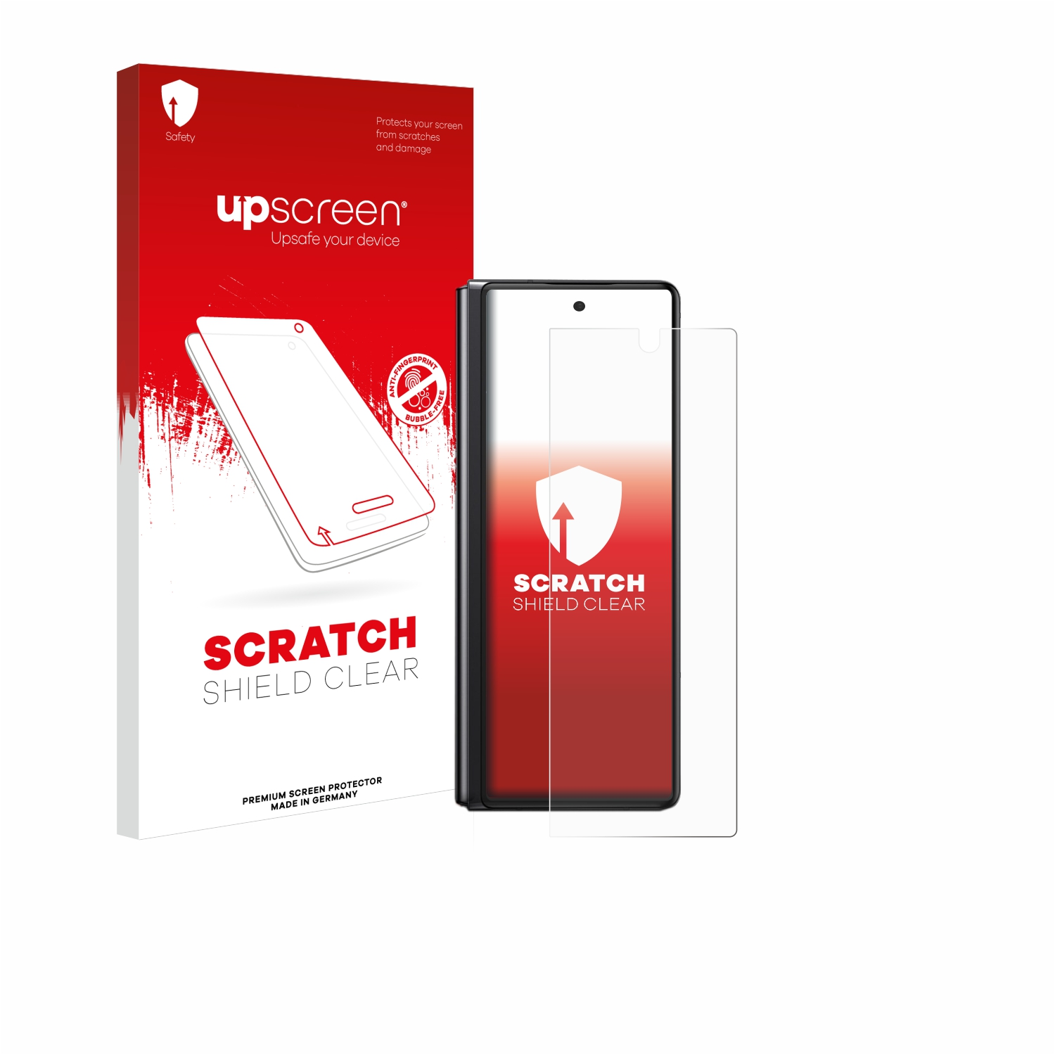 UPSCREEN Kratzschutz klare Schutzfolie(für Samsung Galaxy 5G) Z Fold 2