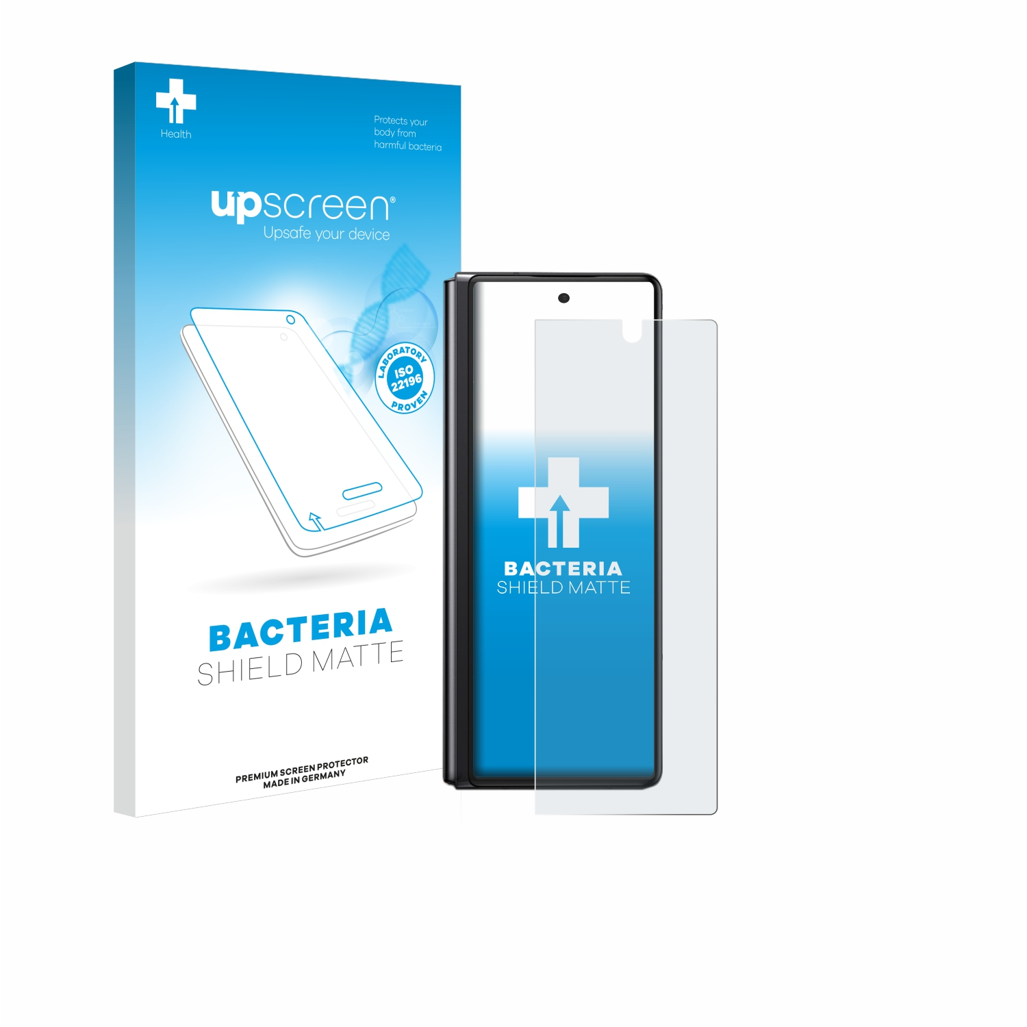 antibakteriell Samsung 5G) Schutzfolie(für UPSCREEN Z 2 Galaxy entspiegelt matte Fold