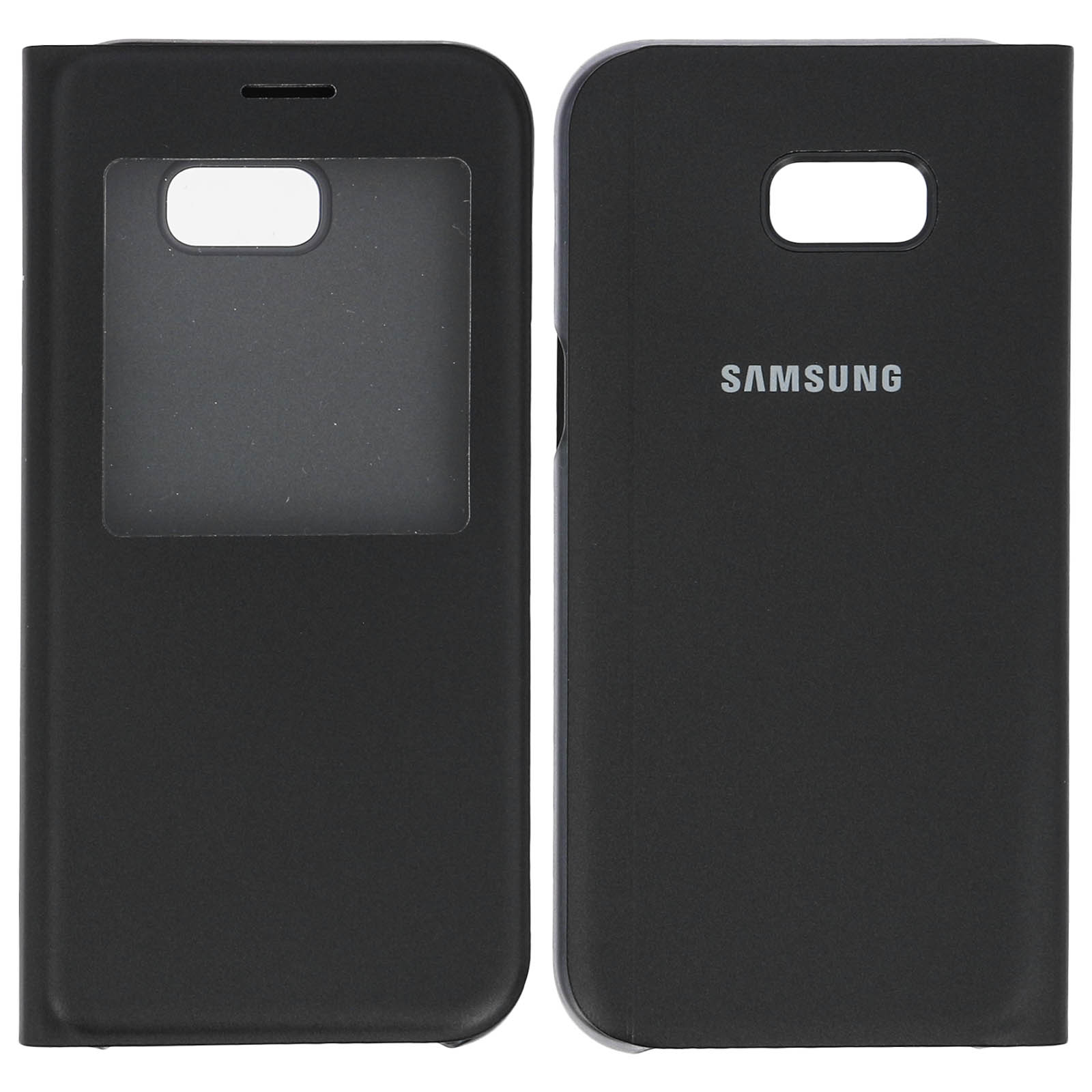 Samsung, Bookcover, Schwarz Series, Galaxy EF-CA520PBEGWW A5 2017, SAMSUNG