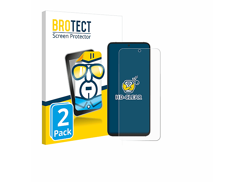 BROTECT 2x A11 klare Pro max) Schutzfolie(für Umidigi