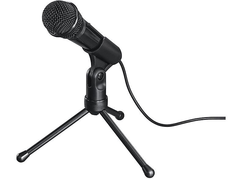 HAMA MIC-P35 Allround Microphone, Schwarz