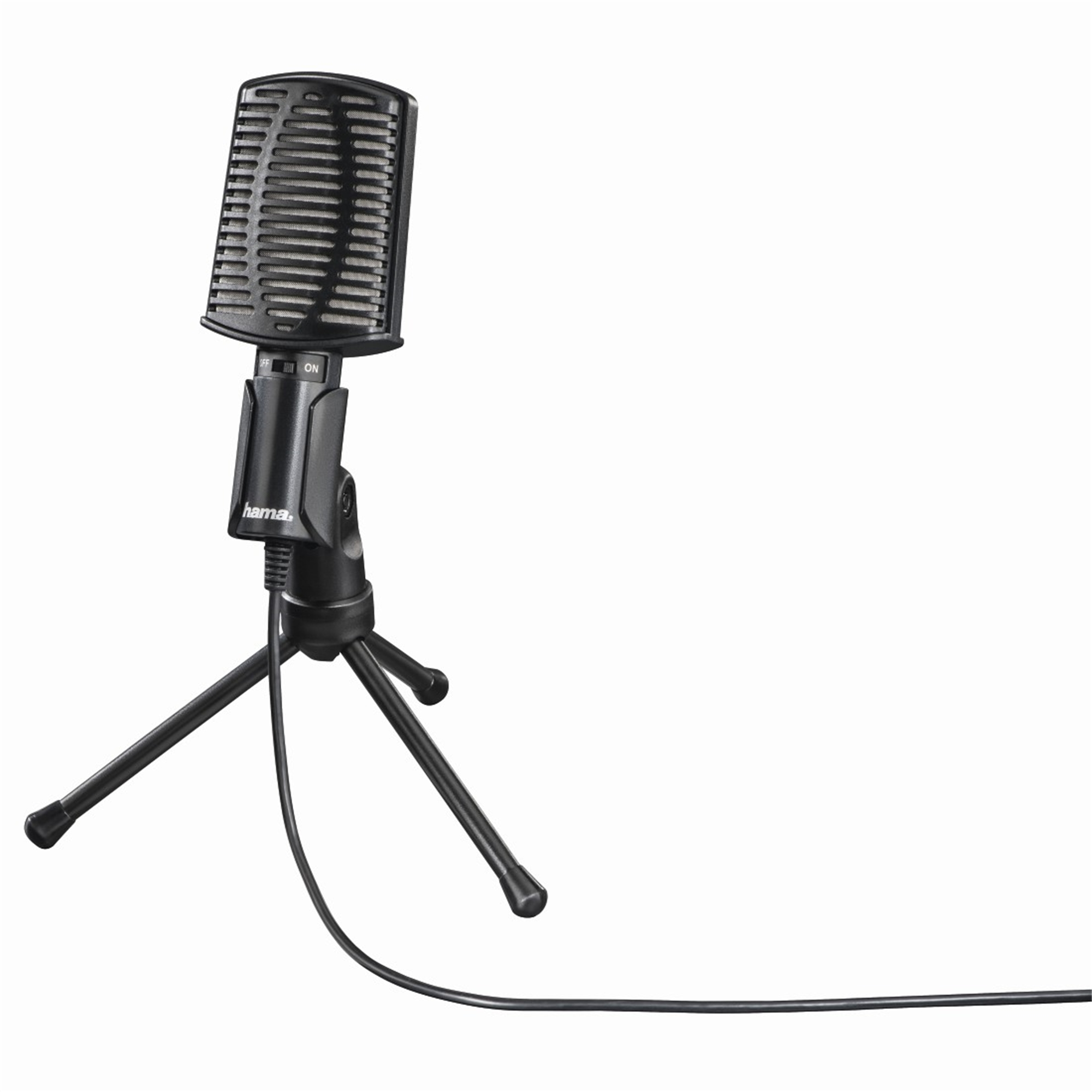 MIC-USB Schwarz Microphone, Allround HAMA