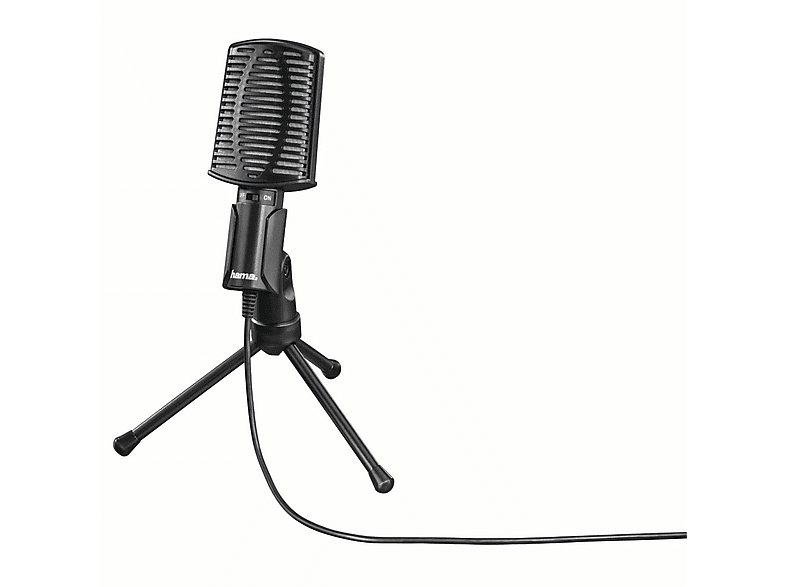 HAMA MIC-USB Allround Microphone, Schwarz
