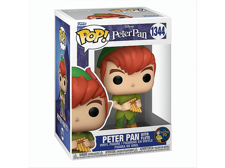 POP - Disney 70th Peter Pan - Peter Pan with Flute