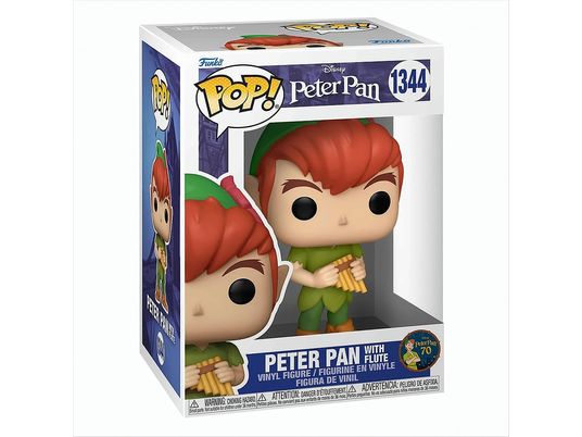Figura Funko Pop! - FUNKO Peter Pan 70th: Peter with Flute