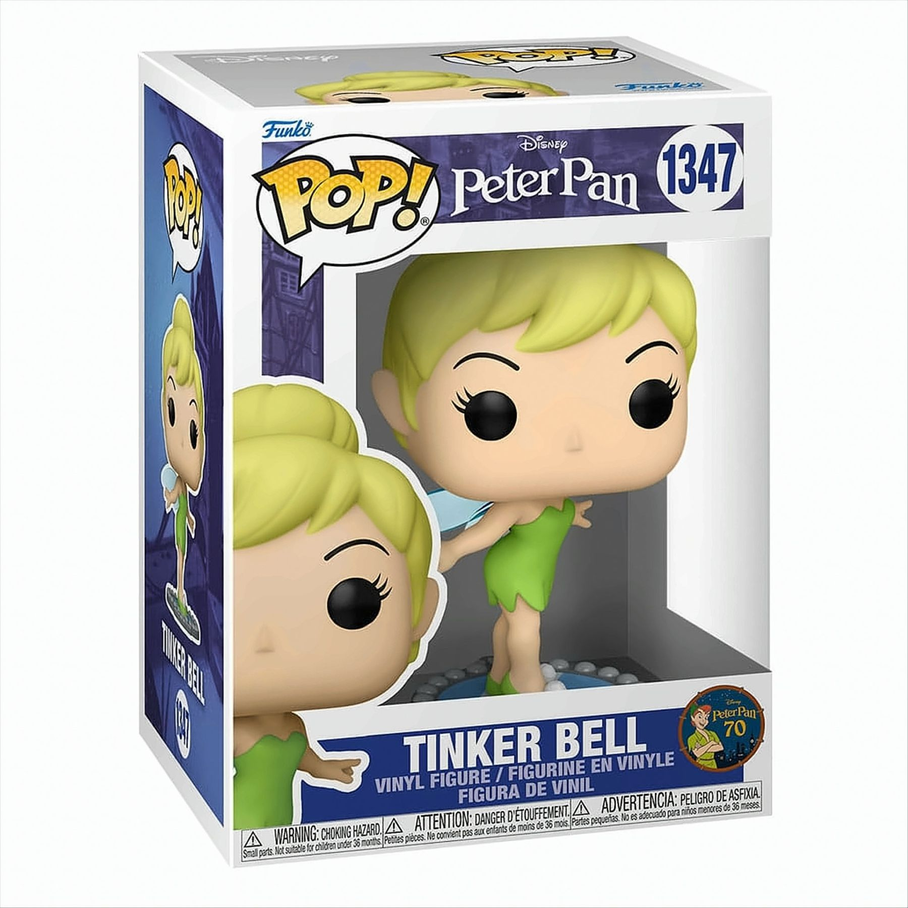 POP - Disney Bell - Pan 70th Tinker Peter