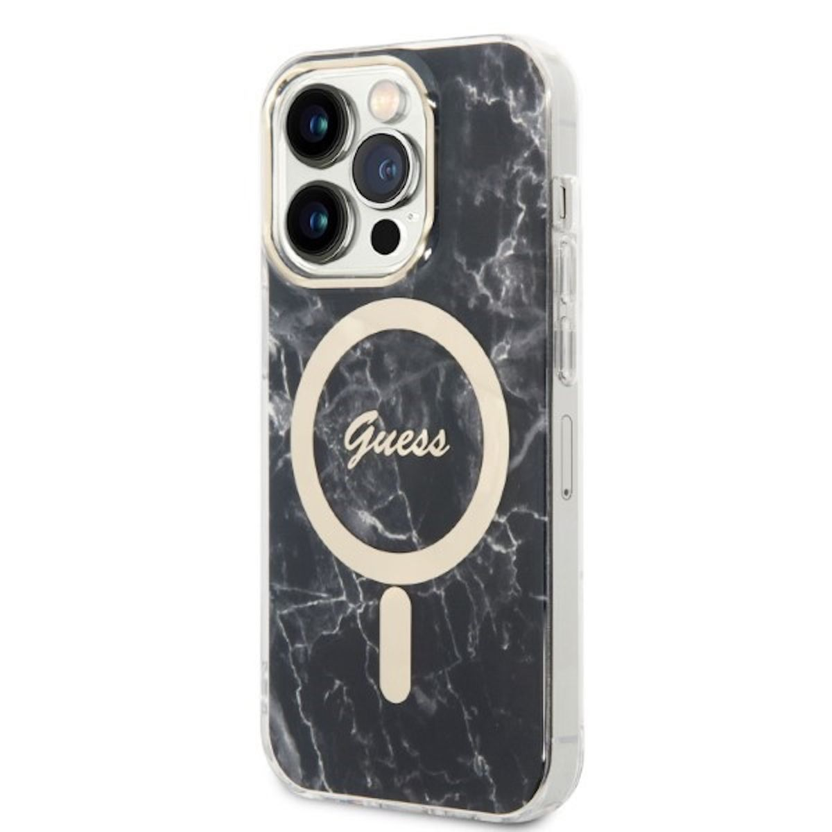 GUESS Marble MagSafe Apple, Full iPhone Max, Multicolor Cover, Design Pro Case, 14