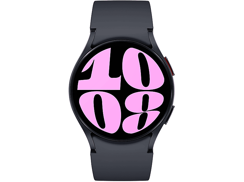 SAMSUNG R930 Galaxy Watch6 Smartwatch Aluminium Silikon, Breite: 20 mm, Graphite