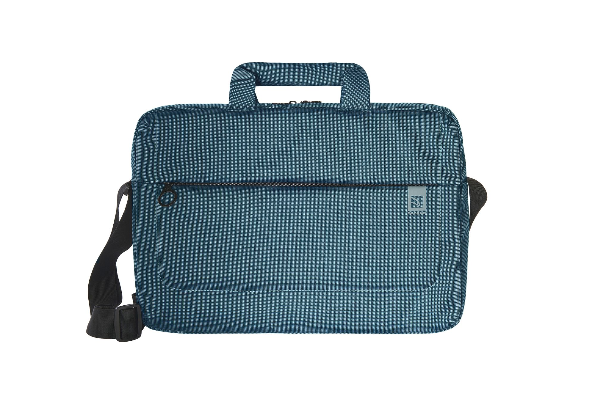 TUCANO Loop Notebook Tasche Umhängetasche Textil, Universal für Blau