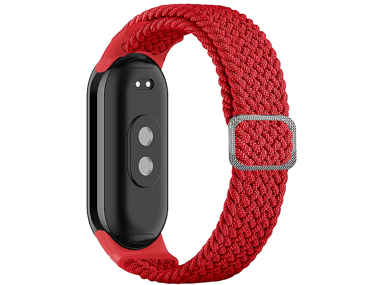 Elastisches Nylon Armband Für Xiaomi Smart Band 9/8 - Bequemes Ersatzarmband 2er Set
