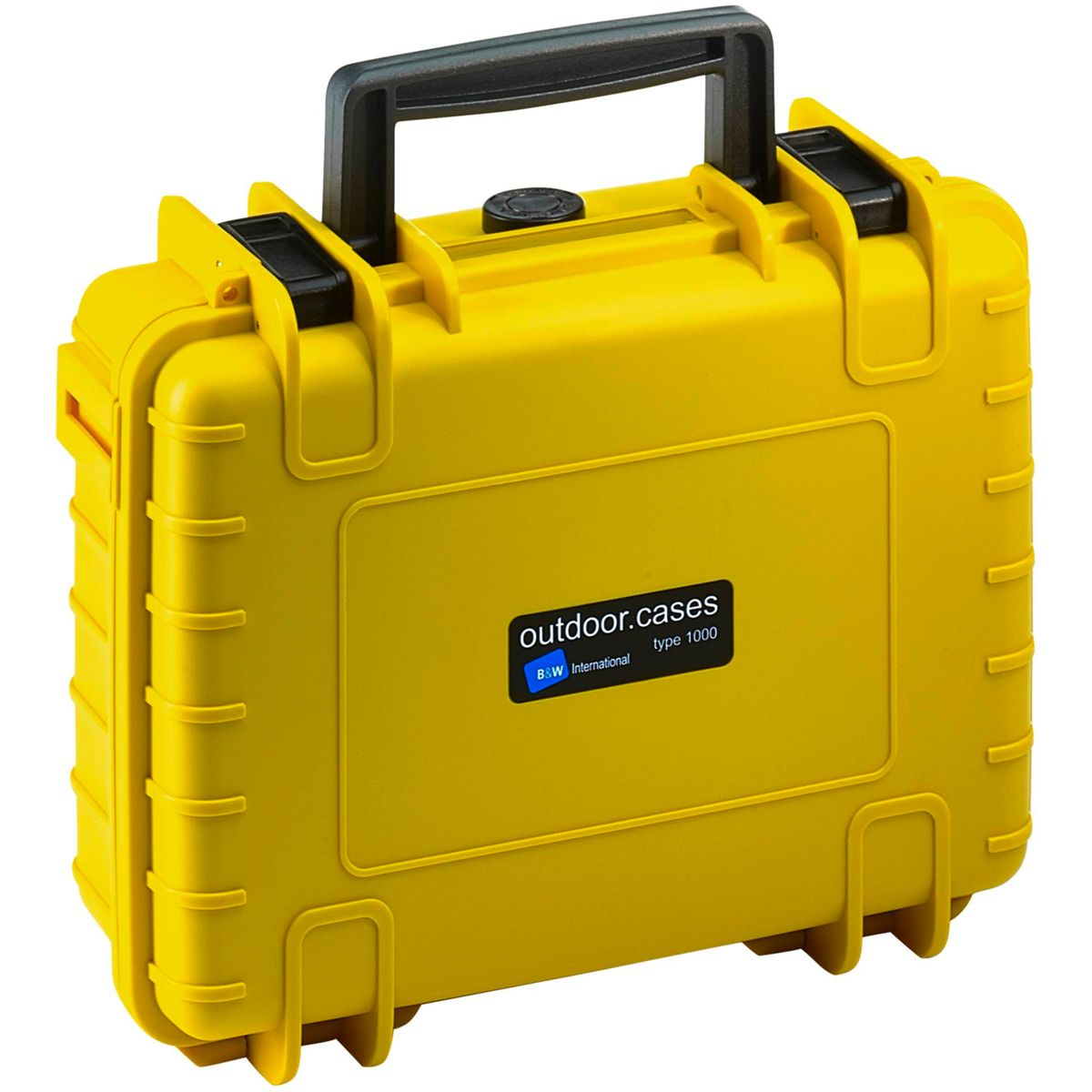 B&W INTERNATIONAL Outdoor gelb anpassbarer Facheinteilung Typ Case mit Hartschalenkoffer 1000