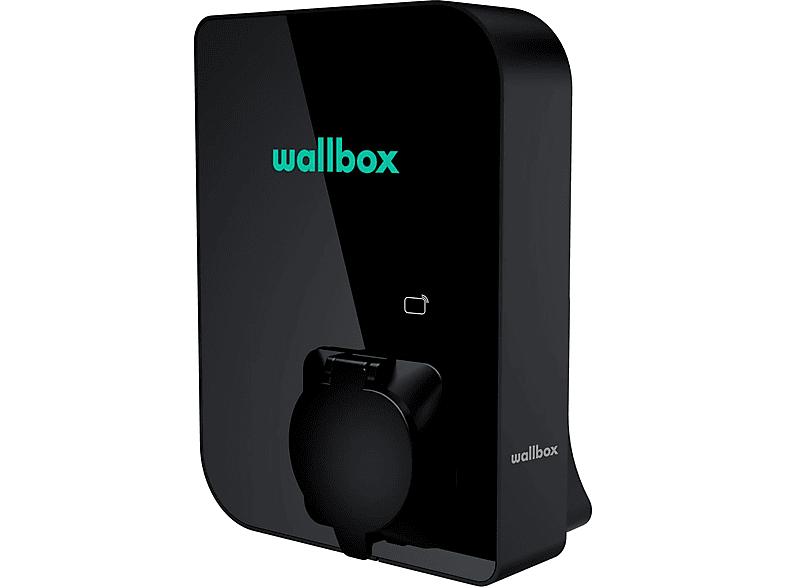 WALLBOX Copper SB schwarz 11kW, Type 2, Steckdose OCCP Smarte Ladestation, 11 kW | E-Auto Ladestationen