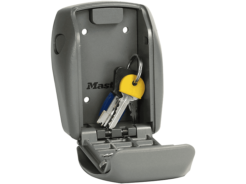 Sicherheit+ Safe Grey Schlüsseltresor + MASTERLOCK Master Lock Montageset 5415EURD