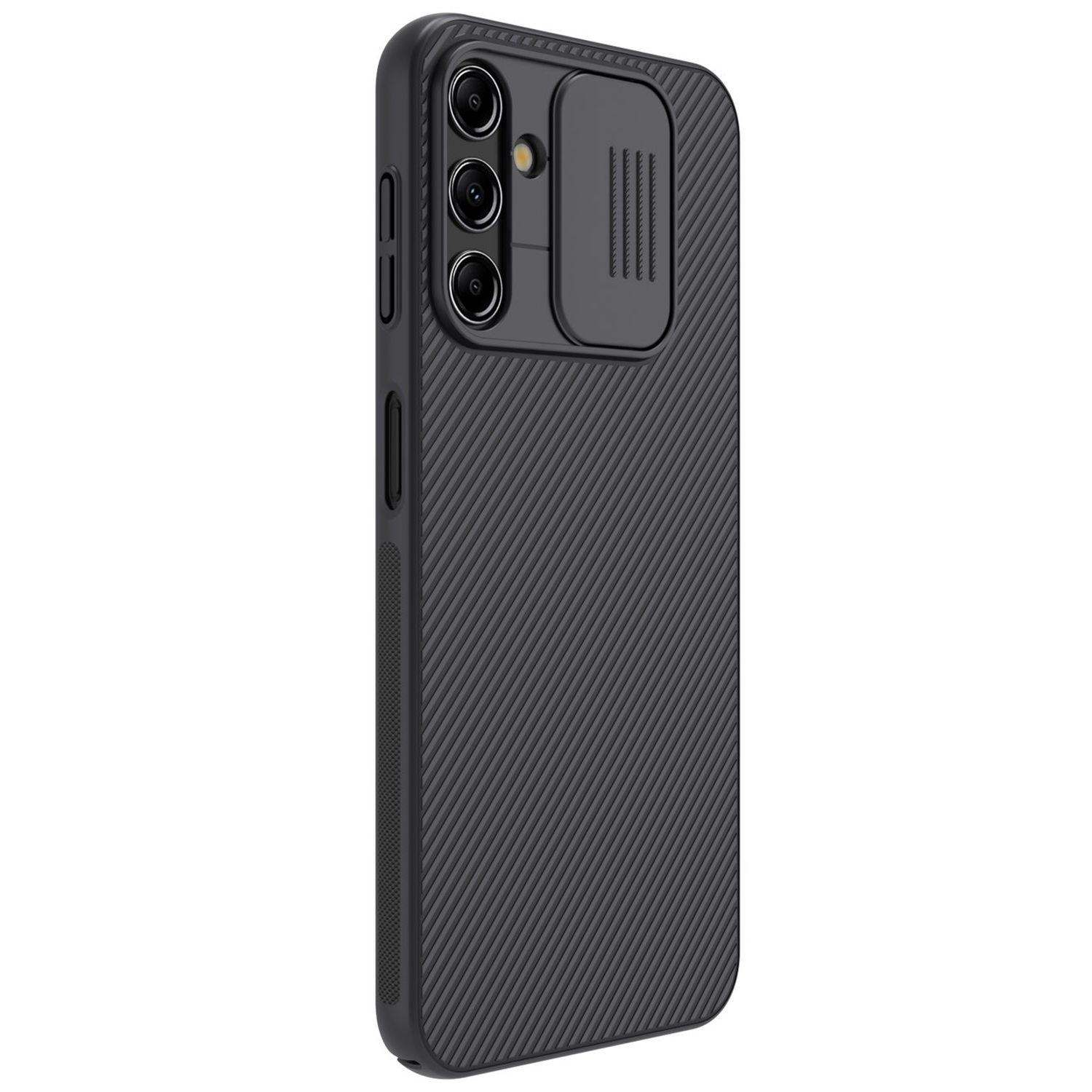 Case A04, CamShield Galaxy Backcover, Samsung, NILLKIN Hülle, Schwarz