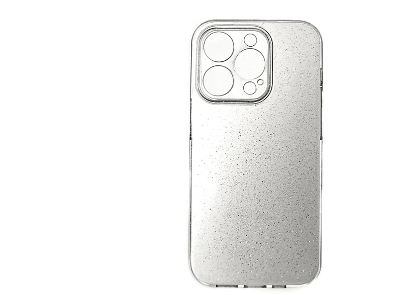COFI Glitzer Hülle, Backcover, Apple, iPhone 12 Pro, Silber