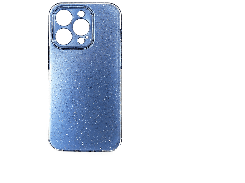 COFI Glitzer Hülle, Backcover, Apple, iPhone 13 Pro, Blau