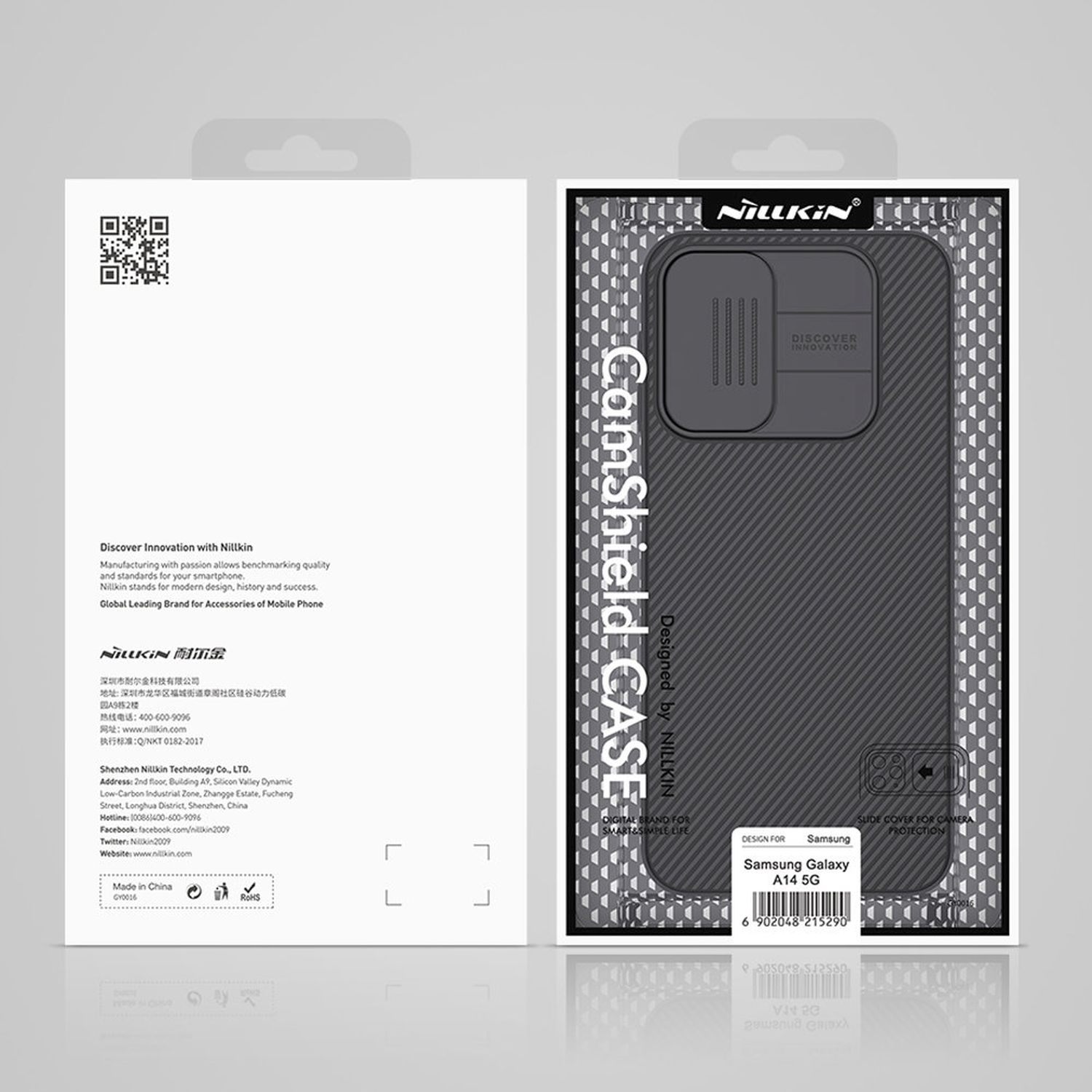 NILLKIN CamShield Hülle, Schwarz Case Backcover, S23, Galaxy Samsung