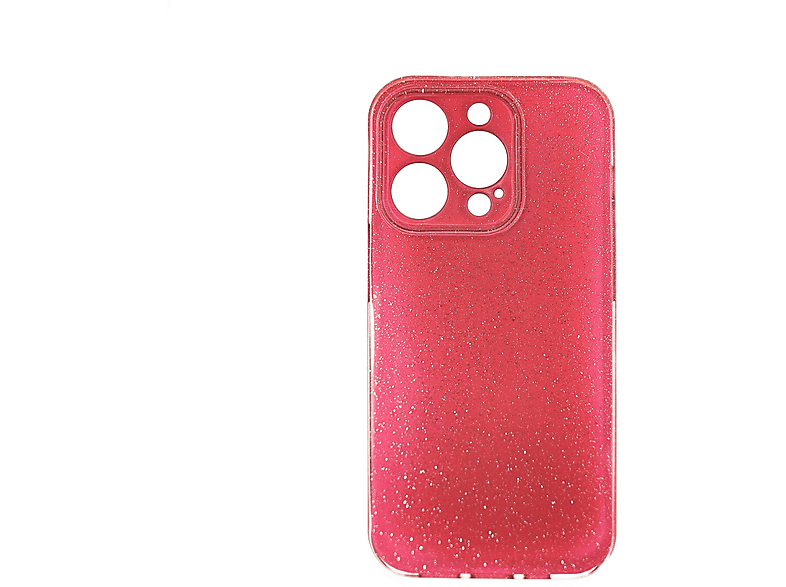 COFI Glitzer Hülle, Backcover, Apple, iPhone 13 Pro Max, Weinrot