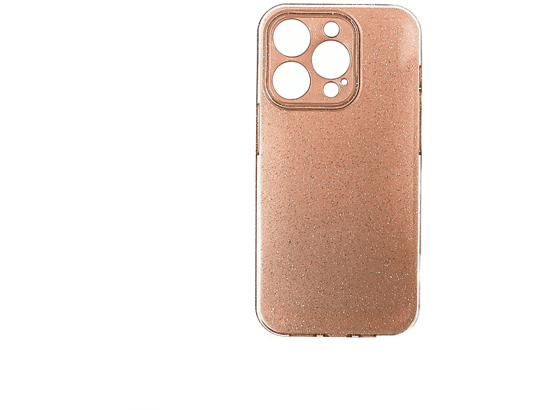 COFI Glitzer Hülle, iPhone Backcover, Rosegold Apple, 11