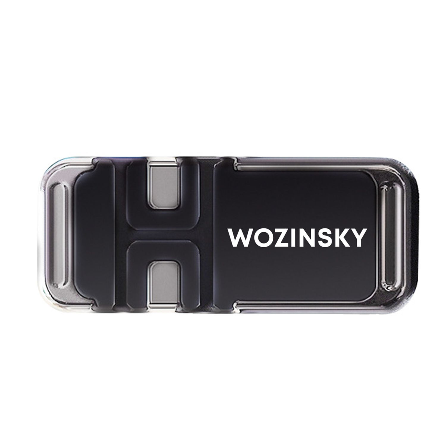 WOZINSKY mit Kabelorganisation Telefonhalter Schwarz Magnetischer Handyhalterung,