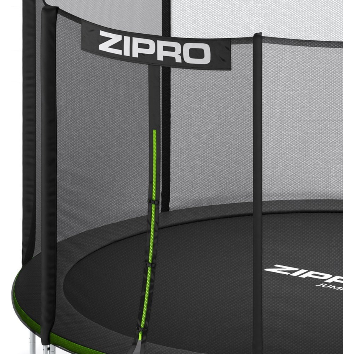 ZIPRO Jump Pro 10FT schwarz Trampolin, 312cm