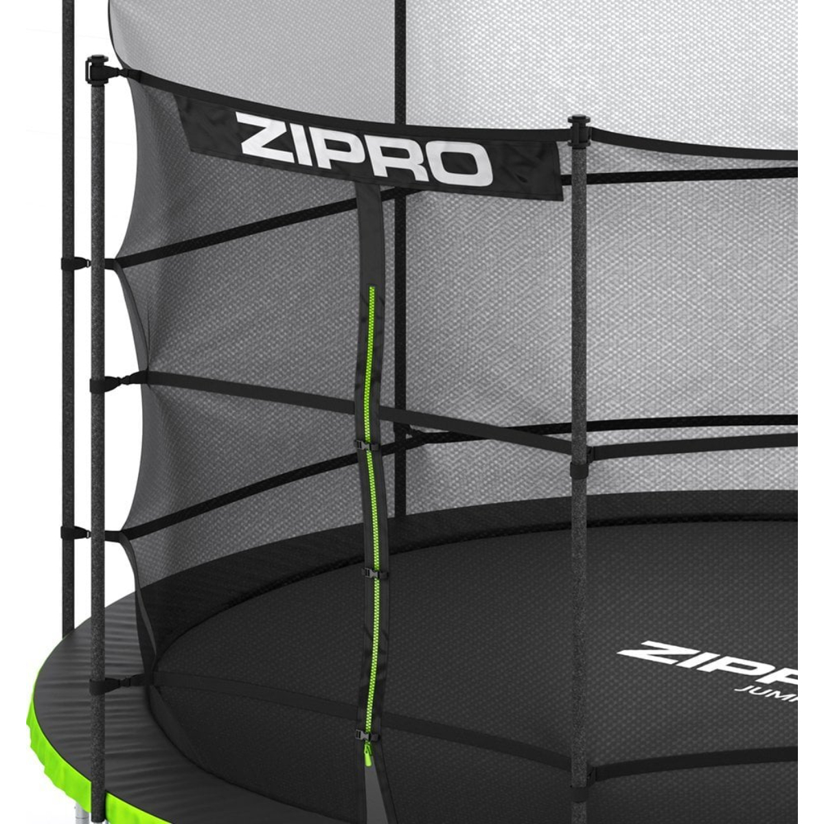 ZIPRO Zipro 252cm Jump Pro schwarz 8FT Trampolin