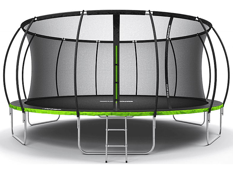 16FT cm Schawrz ZIPRO Trampolin, PREMIUM Pro Jump 496