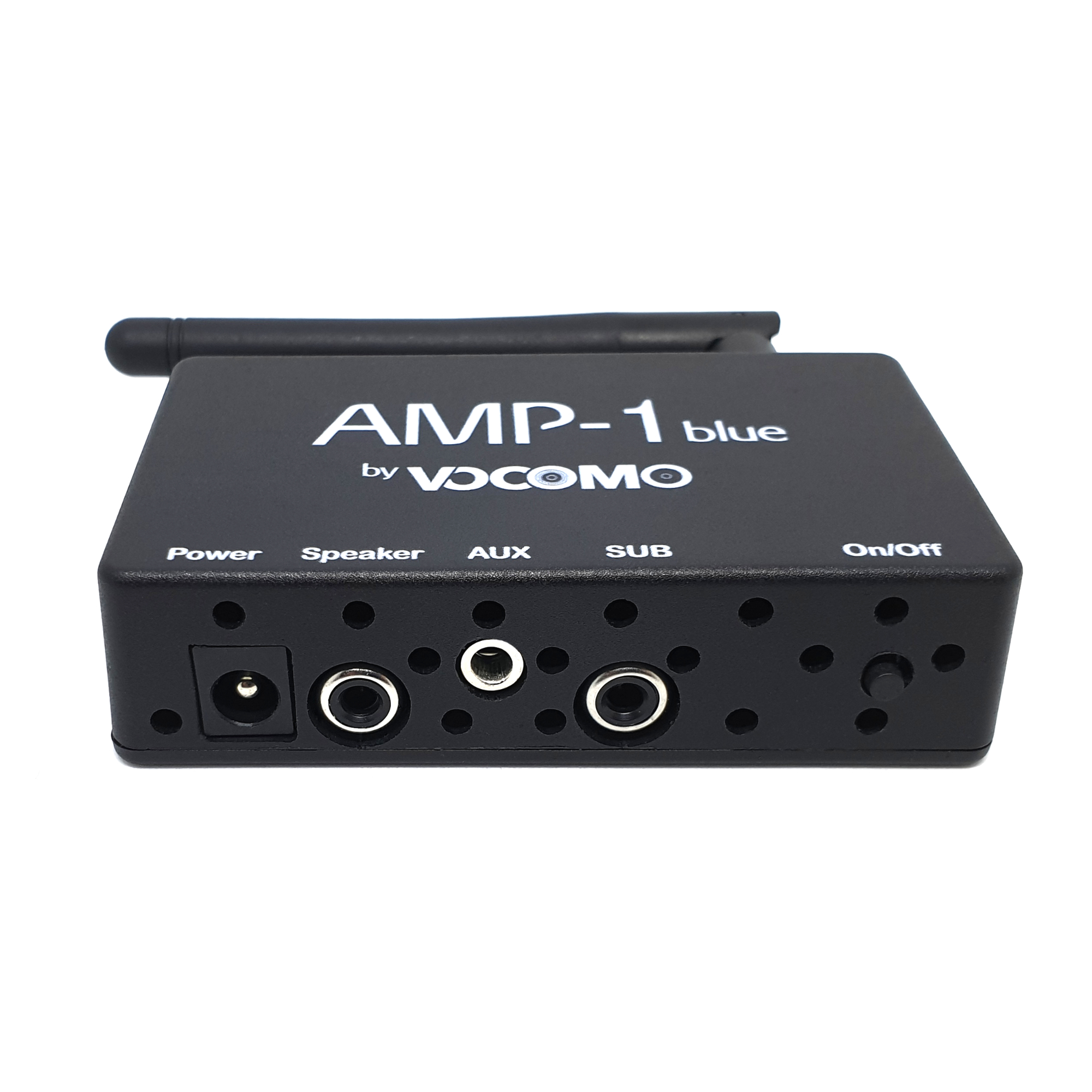 VOCOMO AMP-1 (Paar) 36 Bluetooth Kanal, Wattpro (2Kanäle, Verstärker blue schwarz) TWS