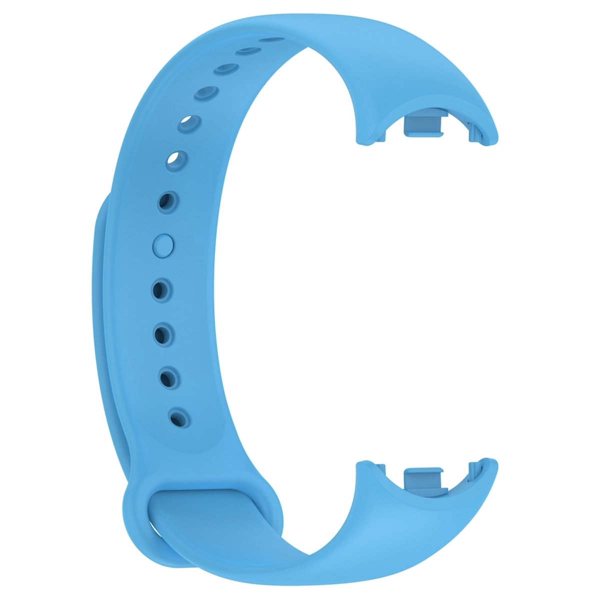 Kunststoff Design Band, Watches, Sport für Silikon 8, Blau WIGENTO / Smart Xiaomi, Zubehör Band