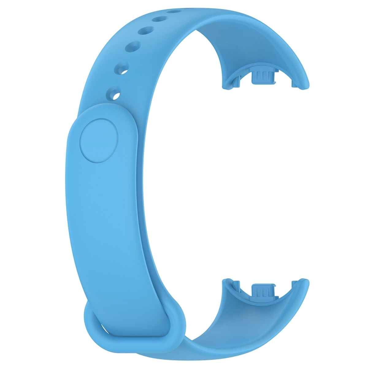 WIGENTO Kunststoff / Silikon Smart 8, Design Band Xiaomi, Watches, Sport Blau für Zubehör Band