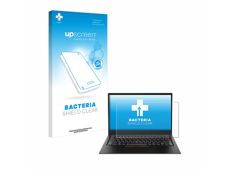 UPSCREEN antibakteriell klare Schutzfolie(für Lenovo ThinkPad Carbon X1 (6. Gen.))