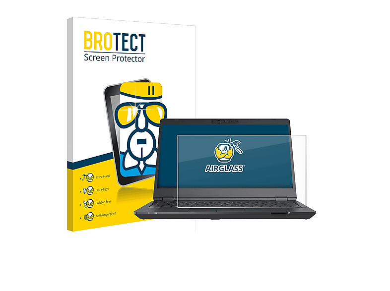 BROTECT Airglass klare Schutzfolie(für Fujitsu Lifebook U7311) | Pflege & Schutz