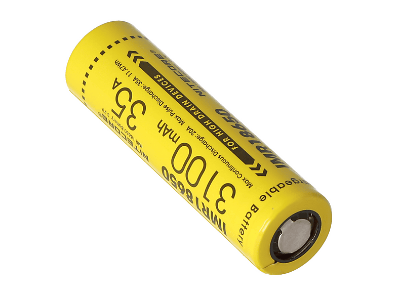 NITECORE IMR18650 3100 mAh Pil Fiyat & Özellik | MediaMarkt