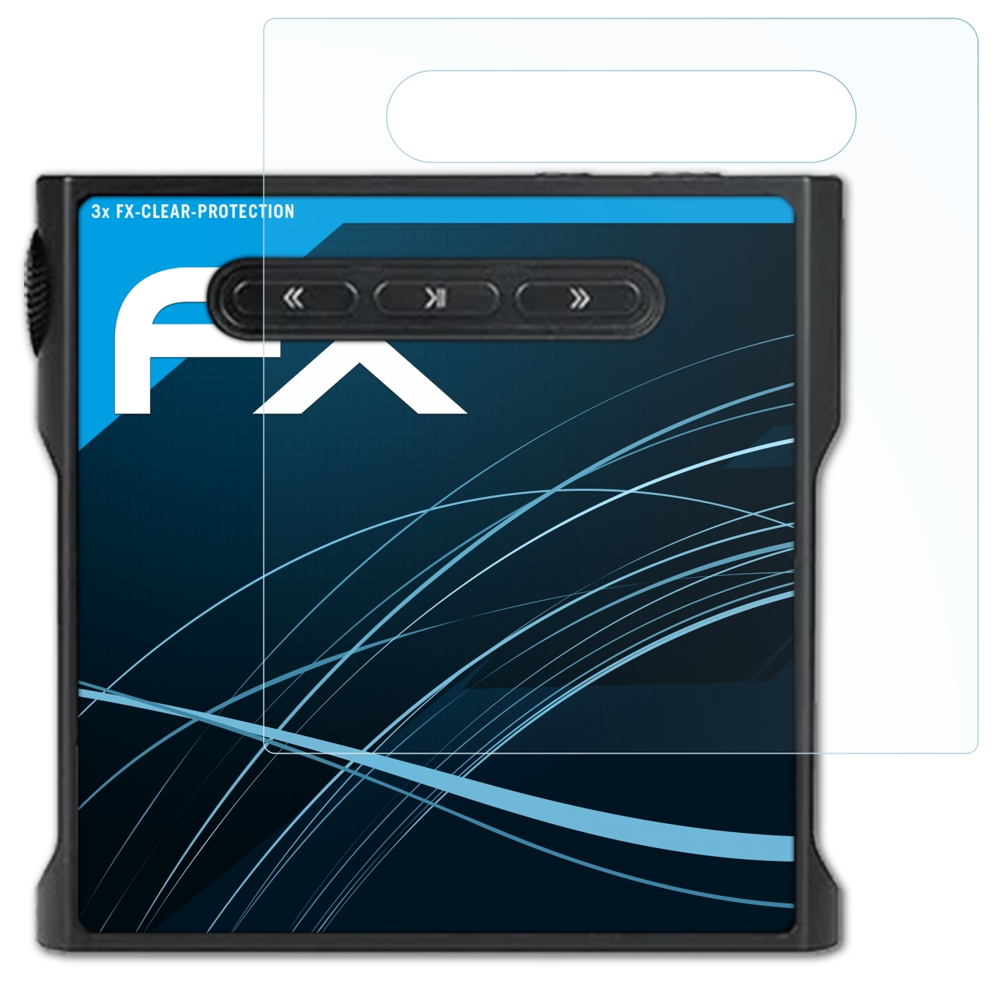 FX-Clear Shanling ATFOLIX M1s) 3x Displayschutz(für