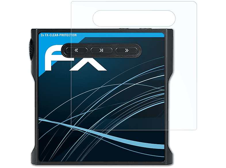 ATFOLIX 3x FX-Clear Displayschutz(für M1s) Shanling