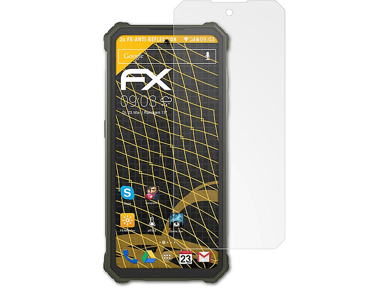ATFOLIX 3x FX-Antireflex Displayschutz(für IIIF150 Raptor) | Displayschutzfolien & Gläser