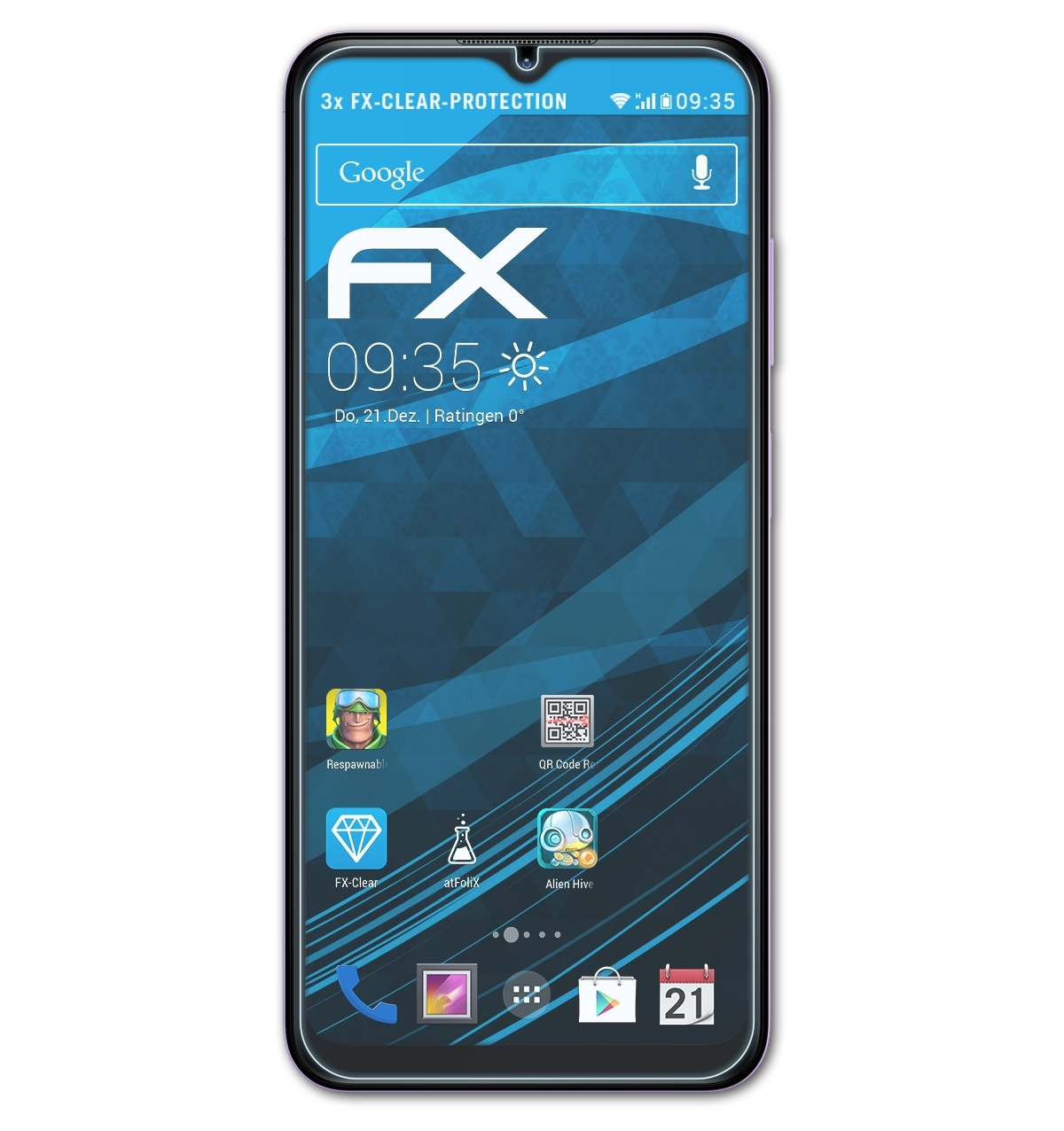 FX-Clear 3x ATFOLIX Displayschutz(für 5G) G42 Nokia