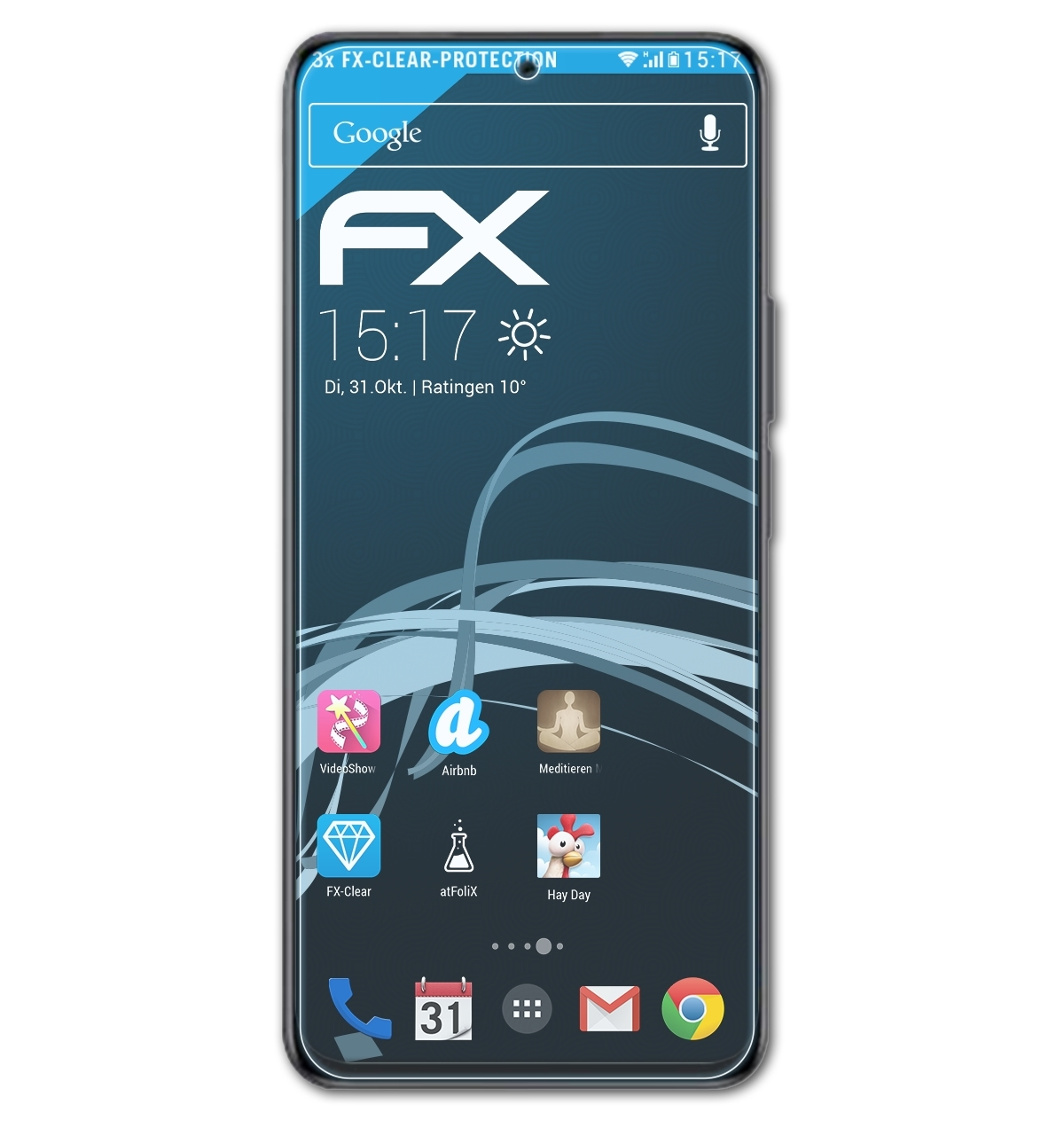 FX-Clear Honor Displayschutz(für ATFOLIX 90 3x Lite)