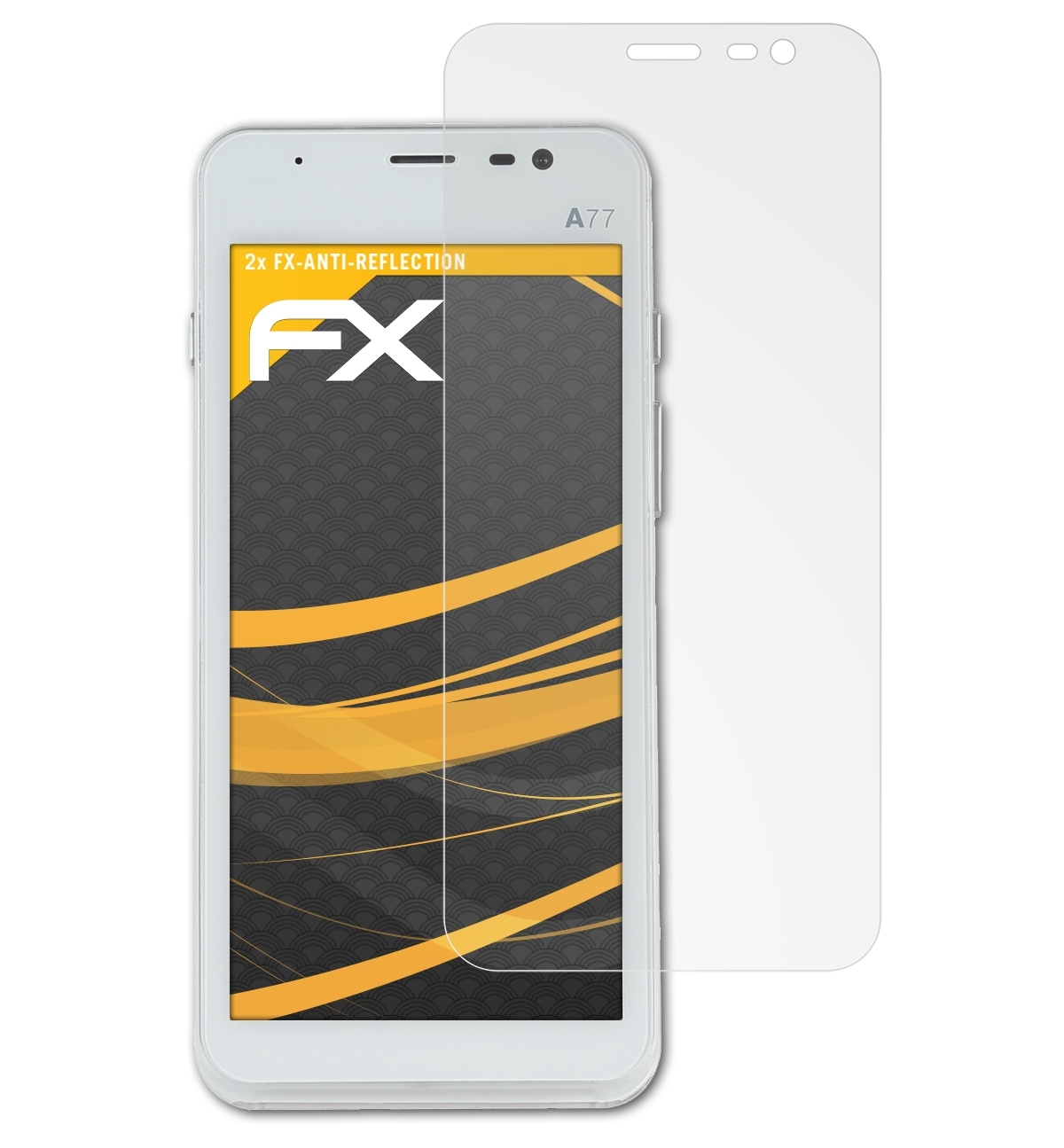 ATFOLIX Displayschutz(für FX-Antireflex 2x Pax A77)
