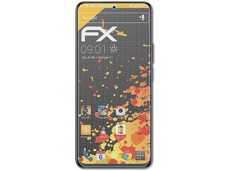 ATFOLIX 3x FX-Antireflex Displayschutz(für Honor 90 Lite)