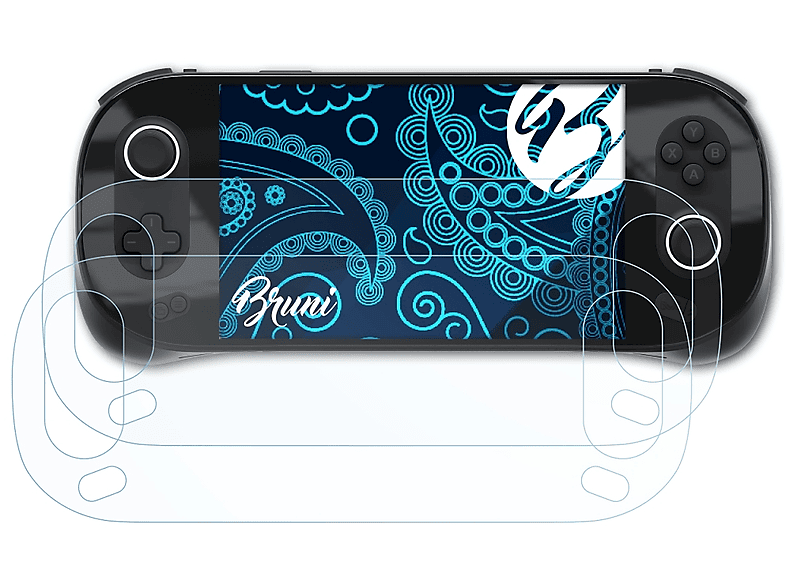 BRUNI 2x Ayaneo Basics-Clear 2S) Schutzfolie(für